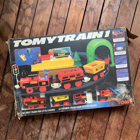 Vintage Tomy Train Set, Hobbies & Toys, Toys & Games on Carousell