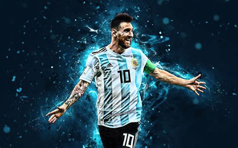 Messi Argentina Wallpaper 4K Lionel messi argentina portrait 2018, hd ...