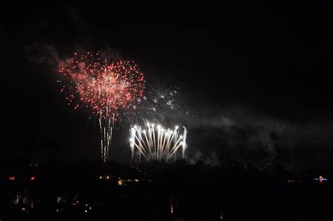 Disneyland Fireworks from the Disneyland Hotel Balcony - Simple ...