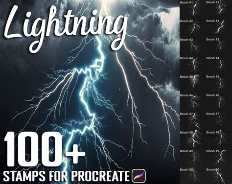 Lightning Photoshop Brushes