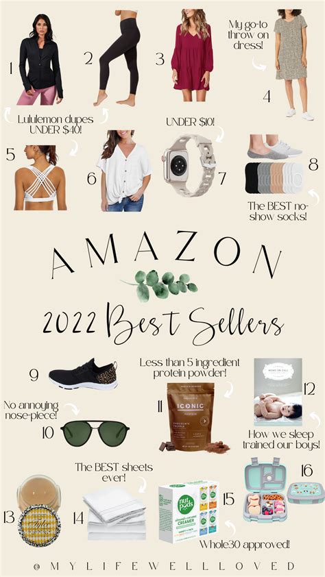 2022 Amazon Best Sellers To Try This Year - Healthy By Heather Brown