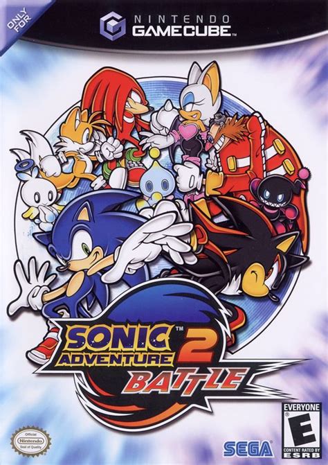 Sonic Adventure 2: Battle (2001) GameCube box cover art - MobyGames