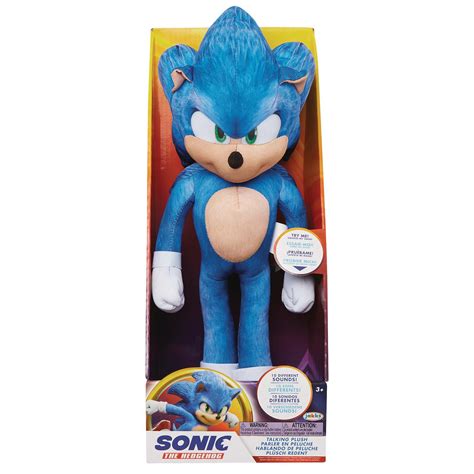 Sonic the Hedgehog Movie: Sonic 13 inch Talking Plush Toy | Walmart Canada