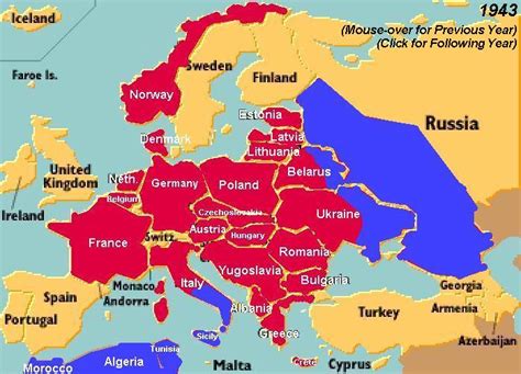 World War 2 Europe And North Africa Map / Europe In Germany S Grasp ...