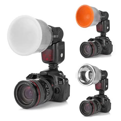 VODOOL Camera Accessories Flash Diffuser Camera Flash Speedlite ...