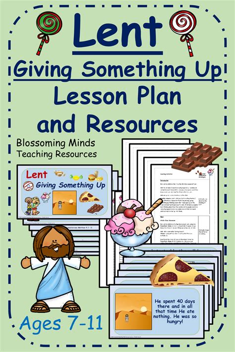 Lent Lesson Plan : Giving Something Up - 2nd to 5th Grade in 2021 ...