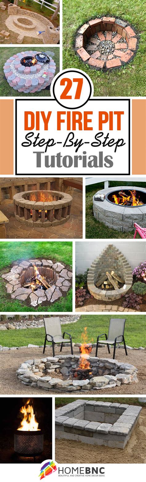 27 Best DIY Firepit Ideas and Designs for 2021