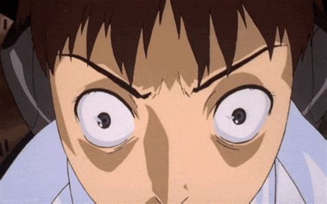 Scared Neon Genesis Evangelion GIF - Find & Share on GIPHY