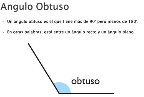 Ángulo obtuso