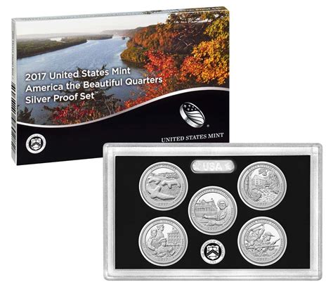 America the Beautiful Quarters 2017 Silver Proof Set | US Mint