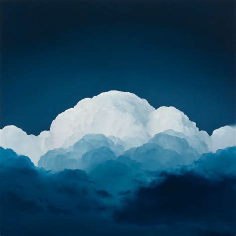 Vibrant Oil Paintings of Clouds