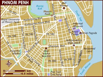 Images and Places, Pictures and Info: phnom penh airport map