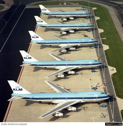 PHOTOS: The KLM 747 at Schiphol - The Early Years | Boeing, Boeing 747 ...