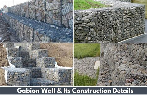 Gabion Wall Construction Details