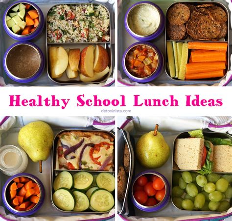 Healthy School Lunch Ideas | Detoxinista