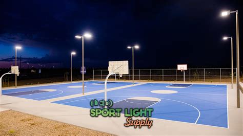 What are the Best Ways to Light an Outdoor Basketball Court? - Sport ...