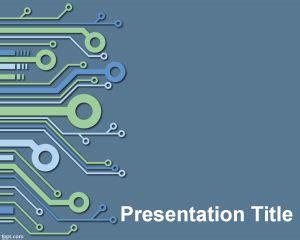 Electronic PowerPoint Template