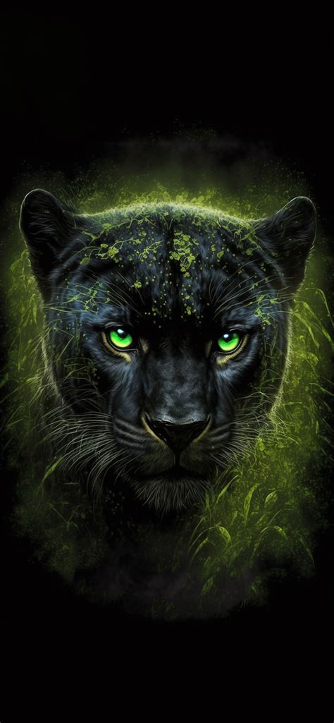 Green And Black Wallpaper