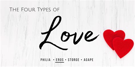 The Four Types of Love - Eros - Mission Women