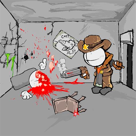 Madness Combat the sheriff by MikhaiI on Newgrounds