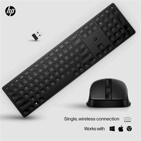 HP 650 Wireless Keyboard and Mouse Combo - Black - Kenya Computer