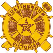 U.S. Army Logistics, branch insignia - vector image