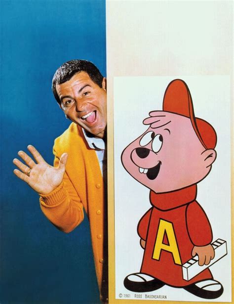 David Seville (voiced by creator/actor Ross Bagdasarian) and Alvin on ...