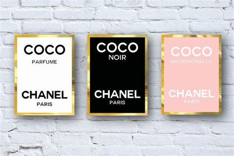 Coco Chanel Logo Perfume