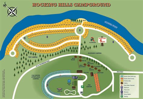 Hocking Hills State Park Map Printable