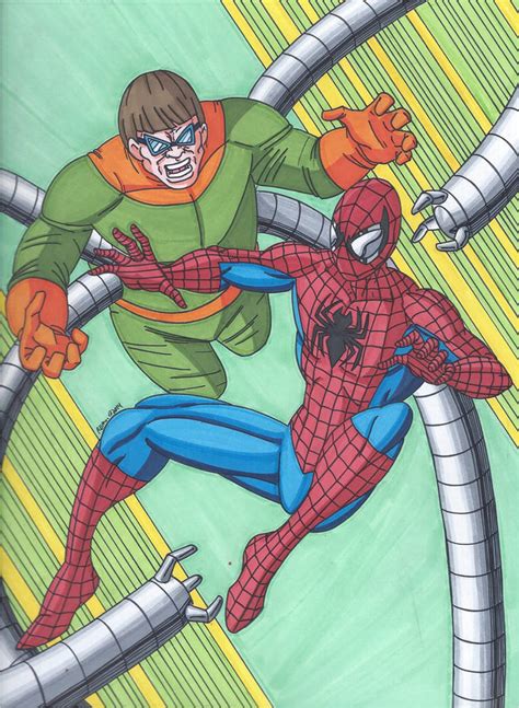 Spider-Man vs Doctor Octopus by RobertMacQuarrie1 on DeviantArt