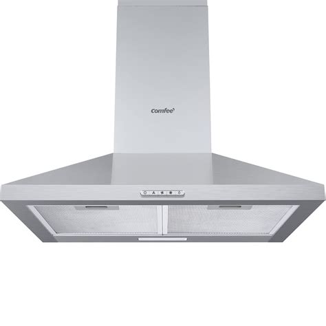 Buy COMFEE' 60 cm Chimney Cooker Hood Stainless Steel Extractor Hood ...