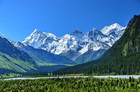 The Longest Mountain Ranges in Asia - WorldAtlas