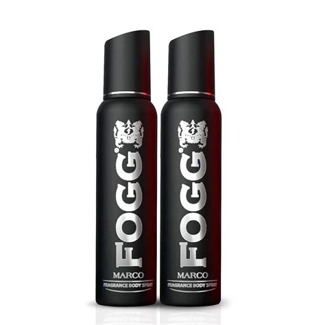 Fogg Marco Perfume Body Spray For Men (Black), Long Lasting, No Gas ...