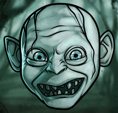 Gollum Drawing at PaintingValley.com | Explore collection of Gollum Drawing