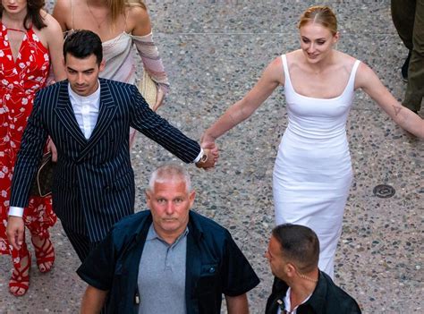 Holding Hands from Joe Jonas & Sophie Turner's Second Wedding ...