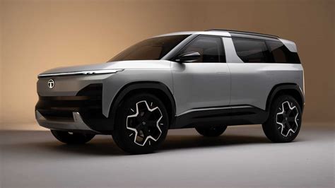 El Tata Sierra EV Concept anticipa un SUV compacto para 2025