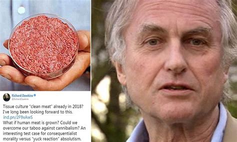 Richard Dawkins claims we should eat lab-grown human meat | Daily Mail ...