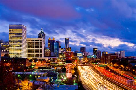 Atlanta Skyline at Night - LeadershipAlive