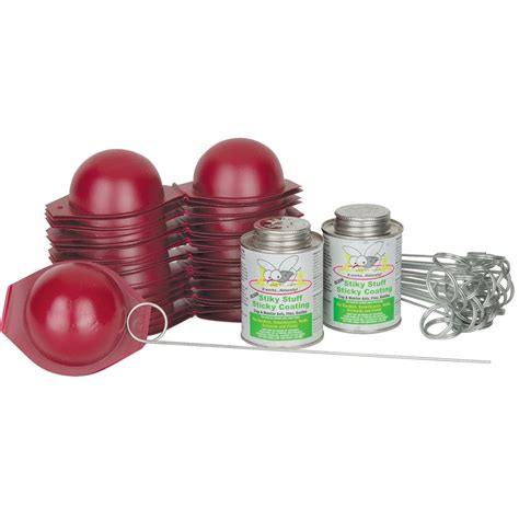 Apple Maggot Fly Disposable Red Sphere Trap Kit | Gempler's