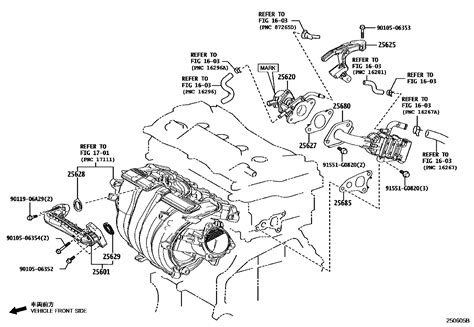 Toyota Camry XV70 exhaust gas recirculation system, 9 generation 01. ...