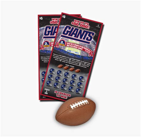 New York Giants Lottery Tickets, HD Png Download - kindpng