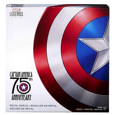 Life-Size Marvel Legends Captain America METAL Shield! - Marvel Toy News