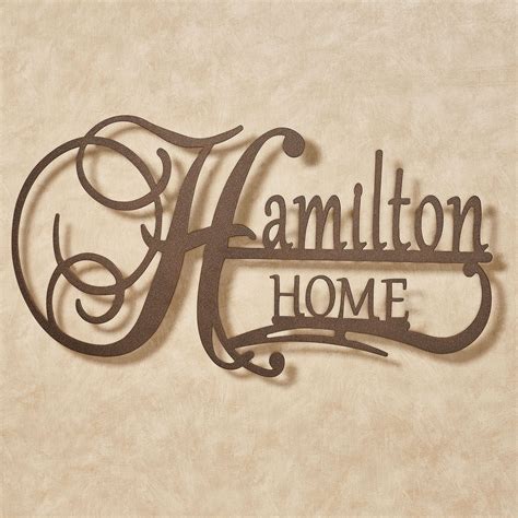 Affinity Home Personalized Metal Wall Art Sign by JasonW Studios