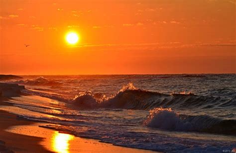 Intense Sunrise Colors on Navarre Beach, FL | Weather underground ...