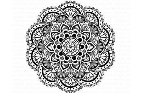 Mandala SVG DXF, Mandala Drawing, Mandala SVG files. By Doodle Cloud ...