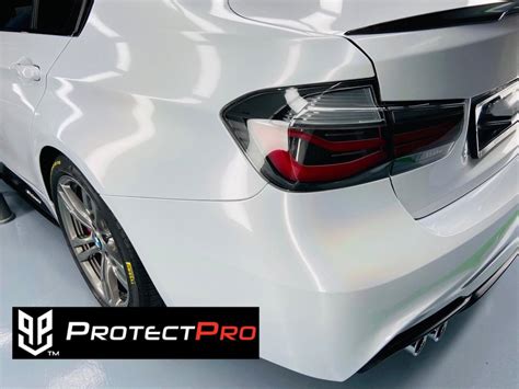 BMW CAR WRAP - IRIDESCENCE LASER WHITE – ProtectPro Auto