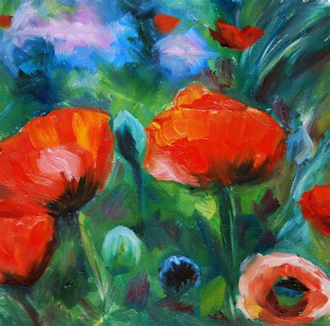 Impressionist Flower Paintings Galore! | Painting, Flower painting ...