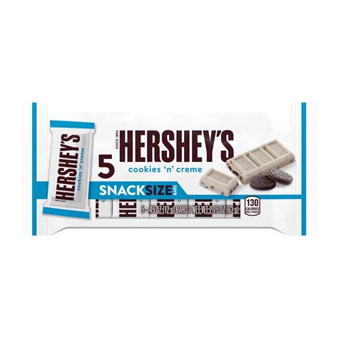 Hershey's Cookies 'n' Creme Snack Size Candy Bars - Shop Candy at H-E-B