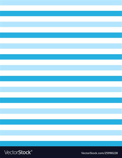 Whiteblue and dark blue horizontal stripe pattern Vector Image