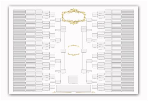 10 Generation Family Tree Chart